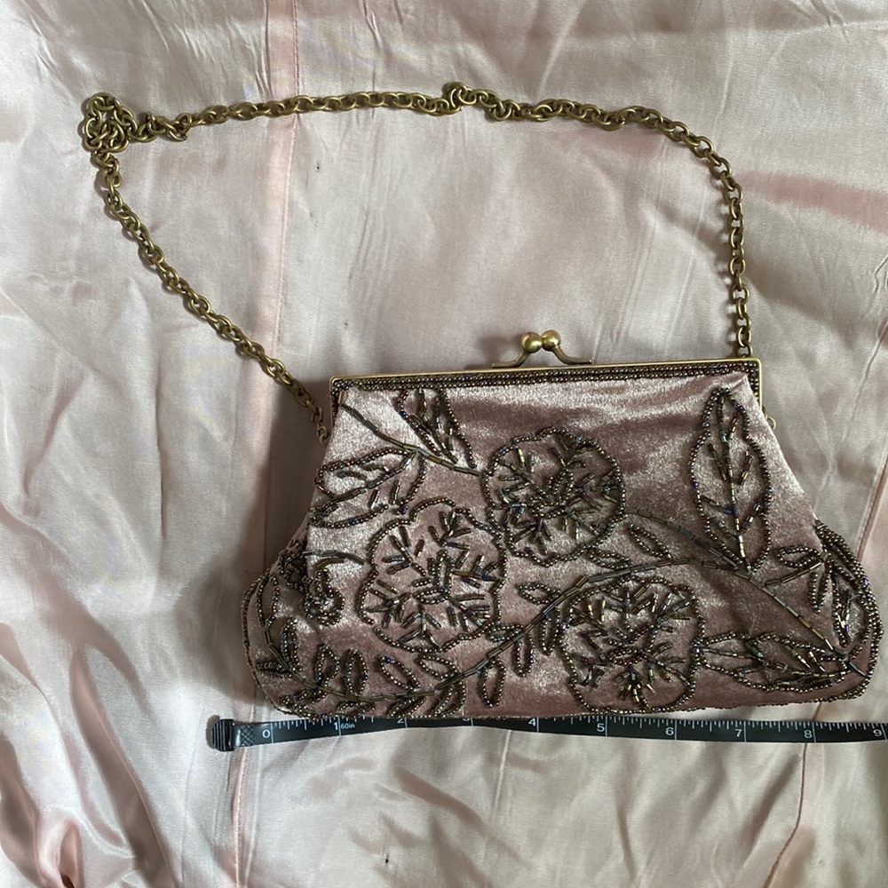 Vintage Beaded Clutch ~ mint condition